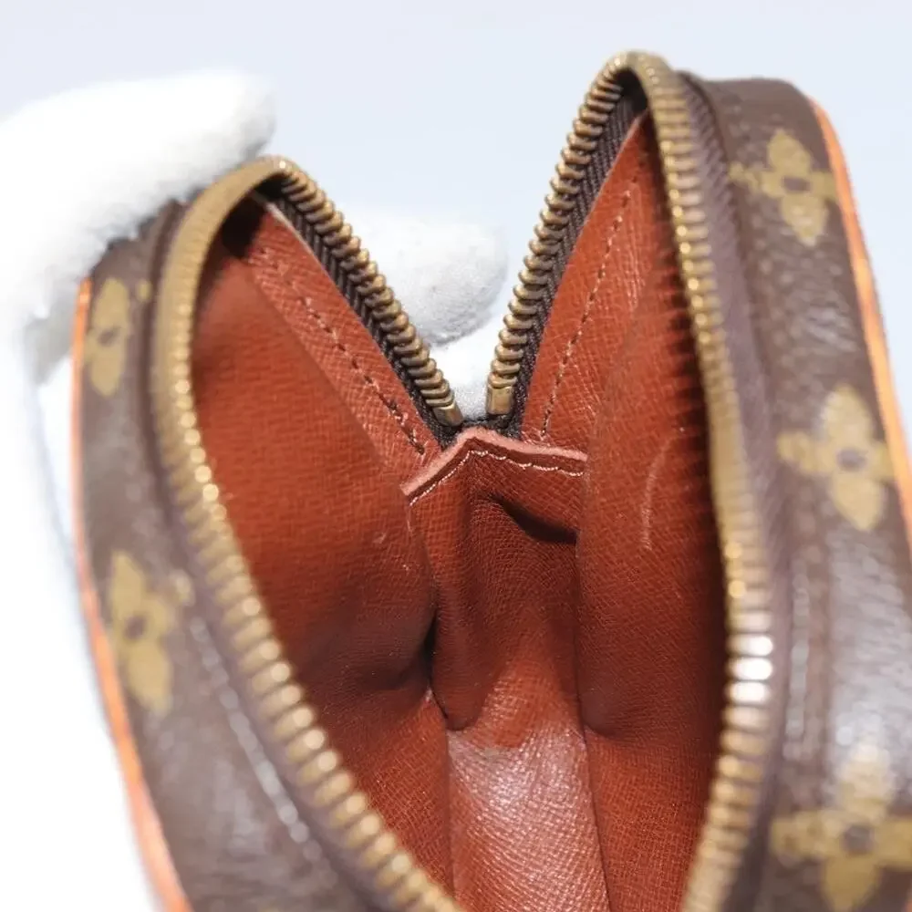 Louis Vuitton Monogram Mini Danube Shoulder Bag Brown
